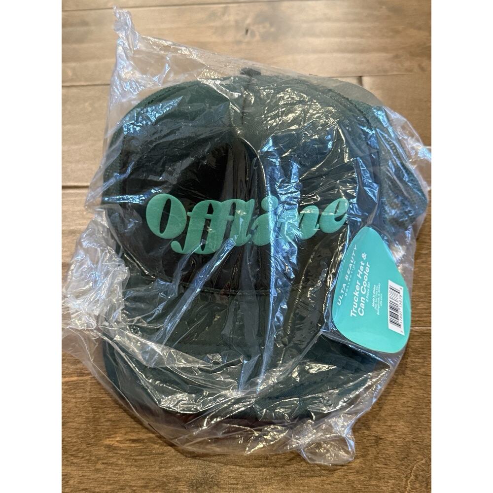 Ulta Beauty Collection Womens Green Offline Trucker Snapback Mesh Hat Cap NWT - Picture 3 of 8